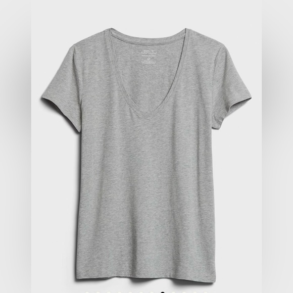 NWT Banana Republic TIMELESS V-NECK T-SHIRT Yellow Maize Size L - Picture 8 of 12